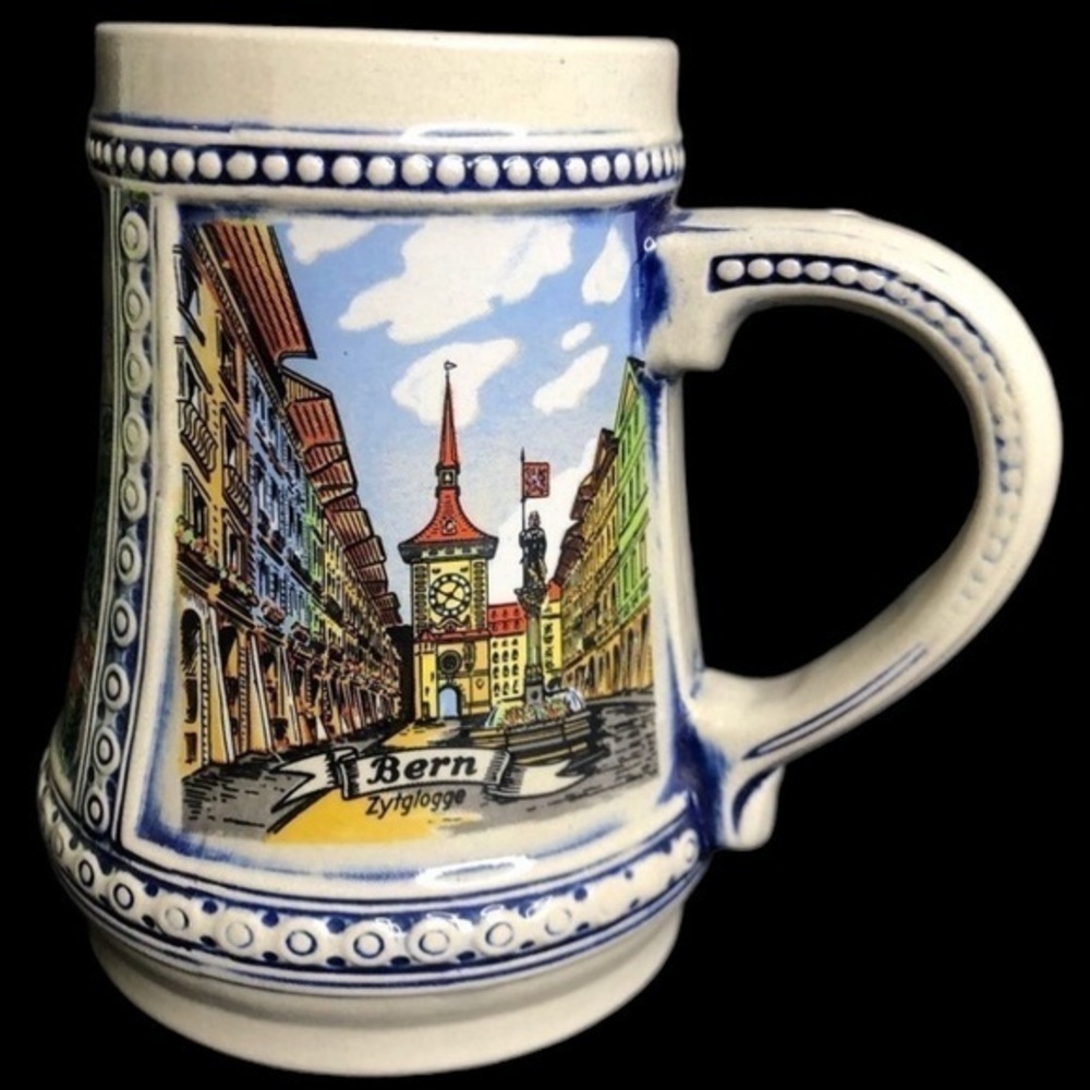 Gerzit Gerz Original German 5 1/2” Stein Vintage Stoneware in EUC